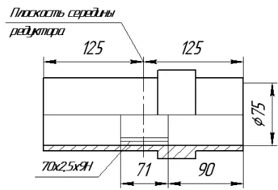 Цилиндрические двухступенчатые редукторы 1Ц2У (Ц2У) — рисунок 5