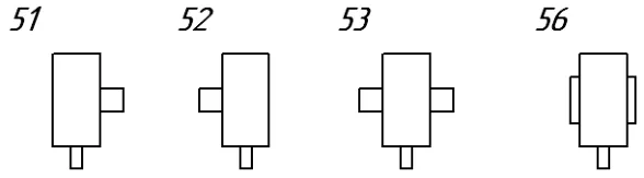 Червячный редуктор 1Ч-80 — рисунок 2